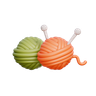 knitting 3d logo