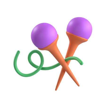 Knitting Needles  3D Icon