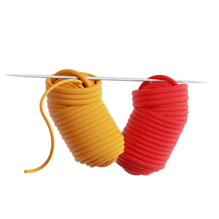 Knitting Yarn  3D Icon