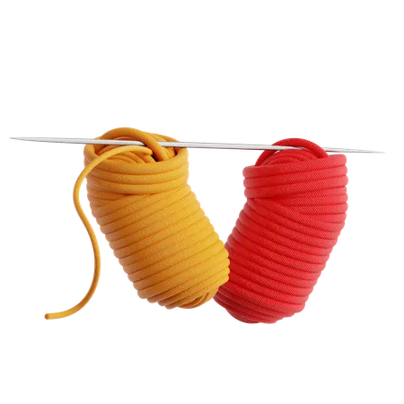 Knitting Yarn  3D Icon