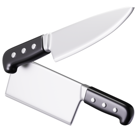 Knive  3D Icon