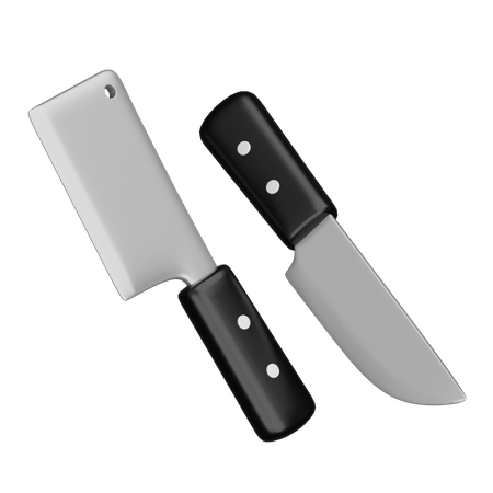 Knive  3D Icon
