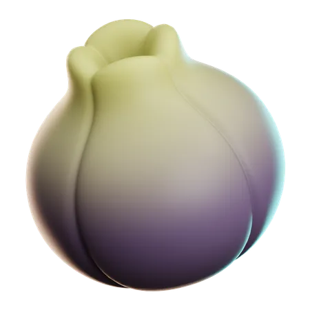 Knoblauch  3D Icon