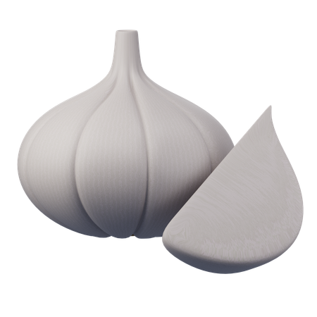 Knoblauch  3D Icon