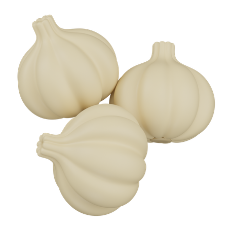 Knoblauch  3D Icon