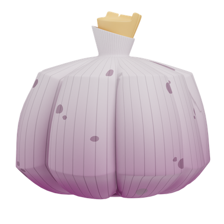 Knoblauch  3D Icon