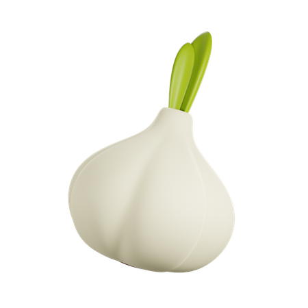 Knoblauch  3D Icon