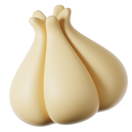 Knoblauch  3D Icon