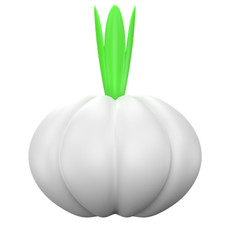 Knoblauch  3D Icon