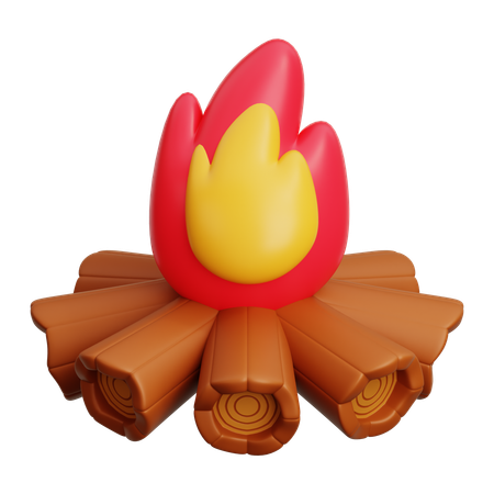 Knochenfeuer  3D Icon