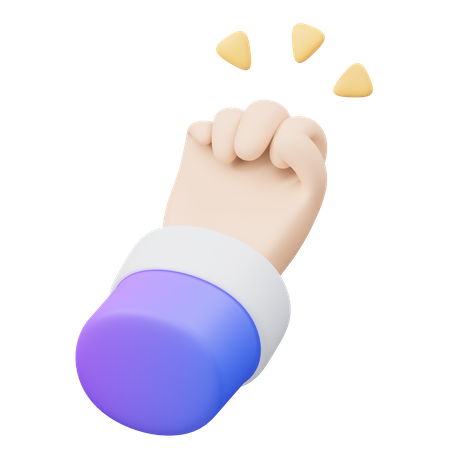 Knock Hand Gesture  3D Icon