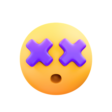 Knockout emoji  3D Icon