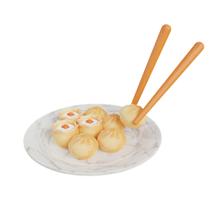 Knödel  3D Icon