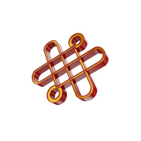 Knot 3D Icon