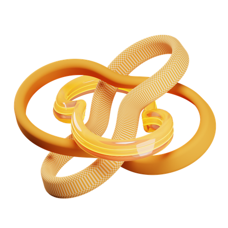 Knot Conection  3D Icon