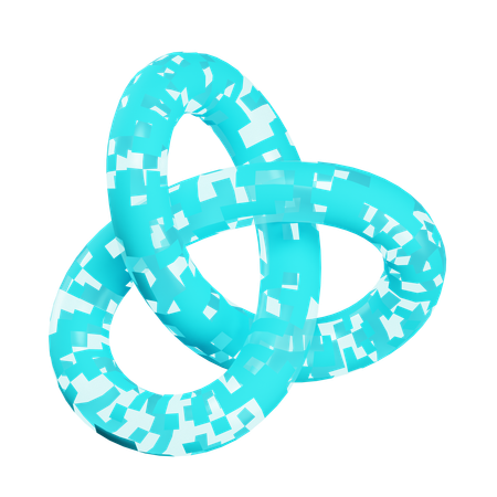 Knot Ice  3D Icon