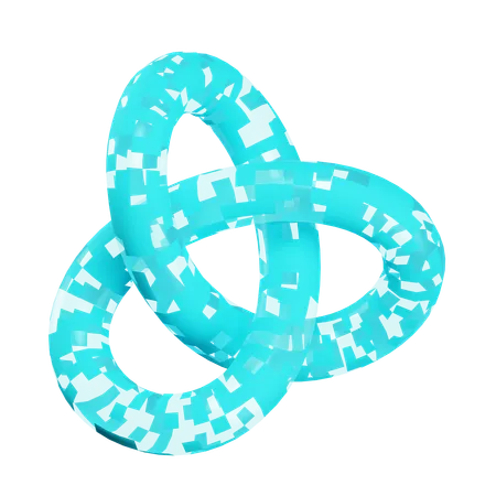 Knot Ice  3D Icon