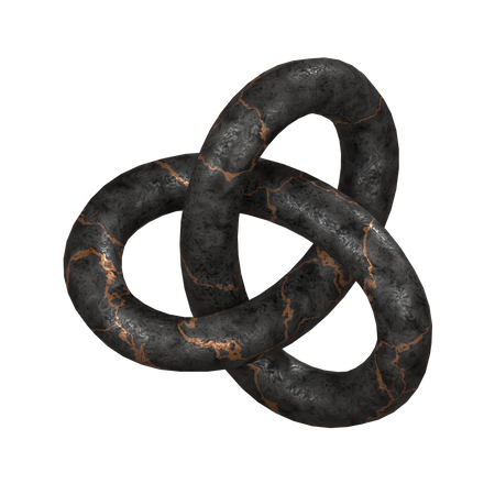 Knoten Torus  3D Icon