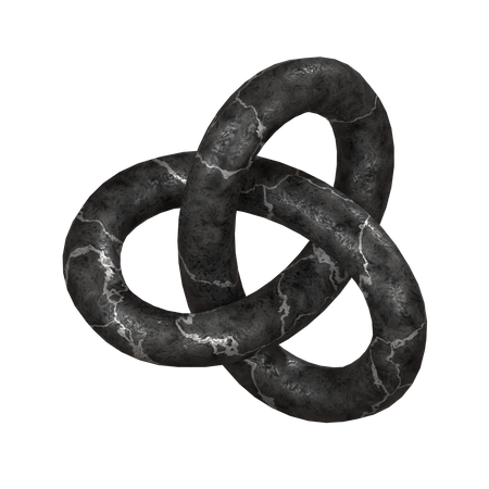 Knoten Torus  3D Icon