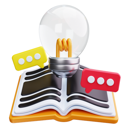 Knowledge Base  3D Icon