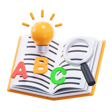 Knowledge Book  3D Icon