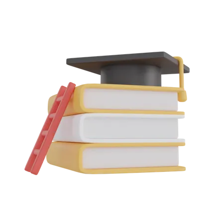 Knowledge Ladder  3D Illustration