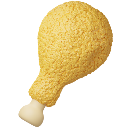Knuspriges Hähnchen  3D Icon