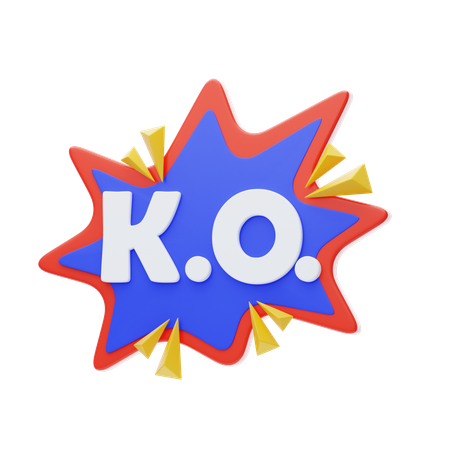 Ko  3D Icon