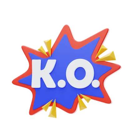 Ko  3D Icon