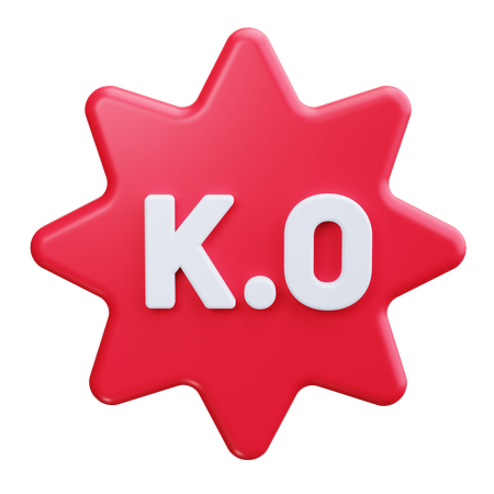 Ko  3D Icon