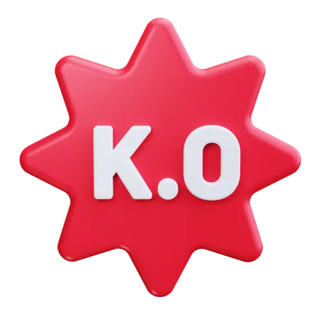 Ko  3D Icon