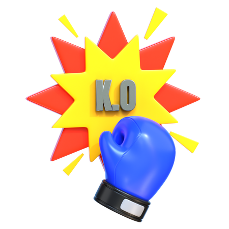 KO Punch  3D Icon