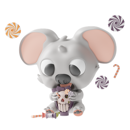 Koala  3D Illustration