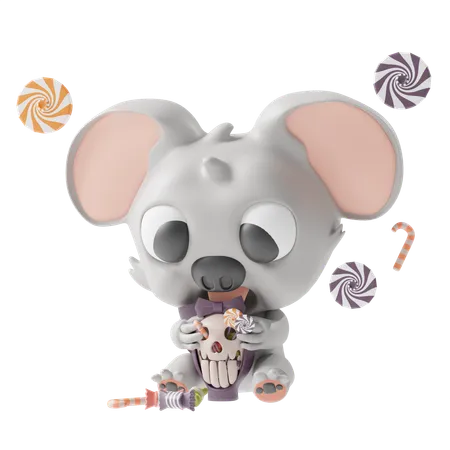 Koala  3D Illustration