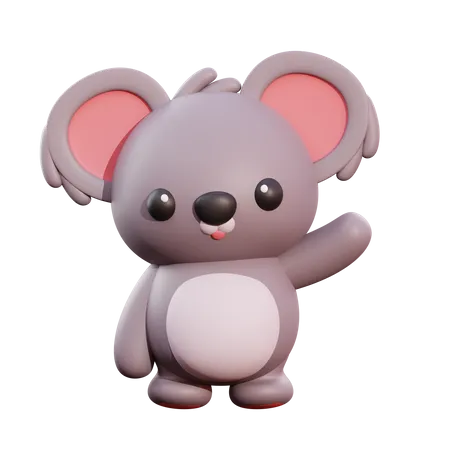 Koala  3D Illustration