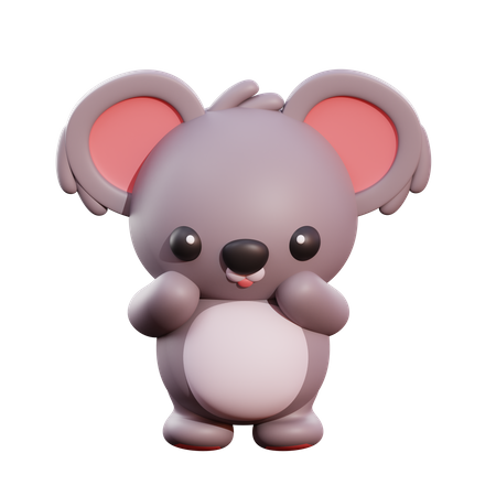 Koala  3D Illustration