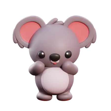 Koala  3D Illustration