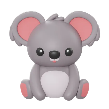 Koala  3D Illustration
