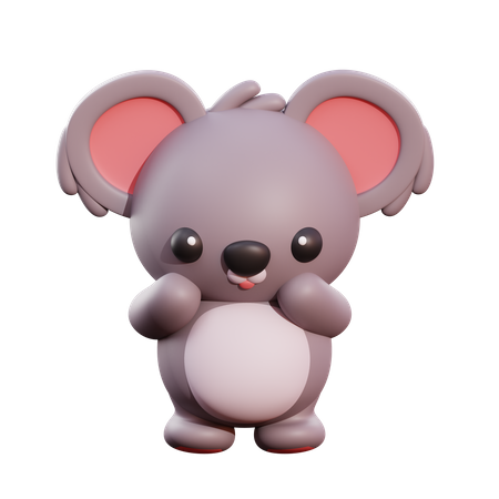 Koala 3D Illustration