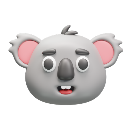 Koala animé  3D Icon
