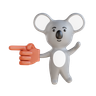 3d for koala bear