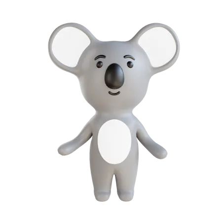 Koala bear  3D Illustration