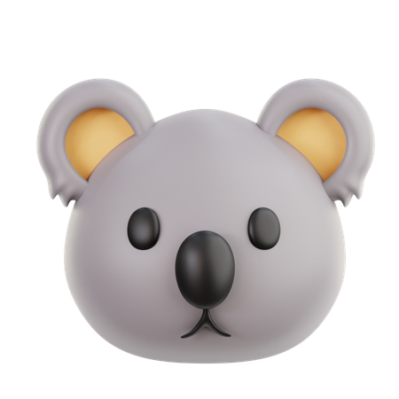 Koala Emoji  3D Icon