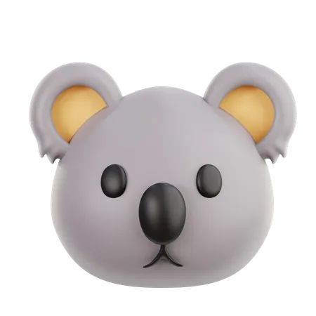 Koala Emoji  3D Icon