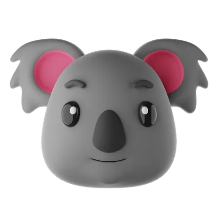 Koala Emoji  3D Icon