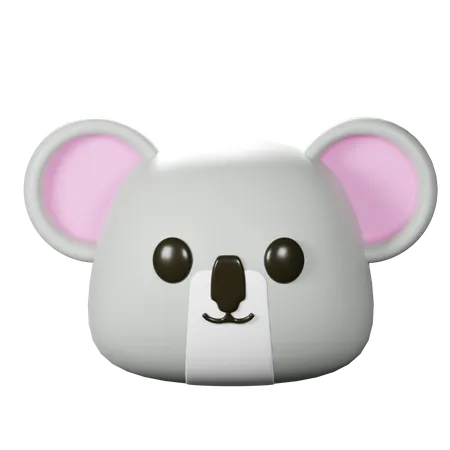 Koalakopf  3D Icon