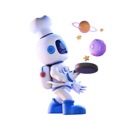 Kochen  3D Illustration