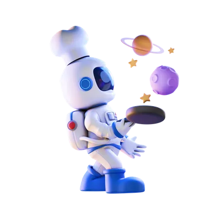 Kochen  3D Illustration