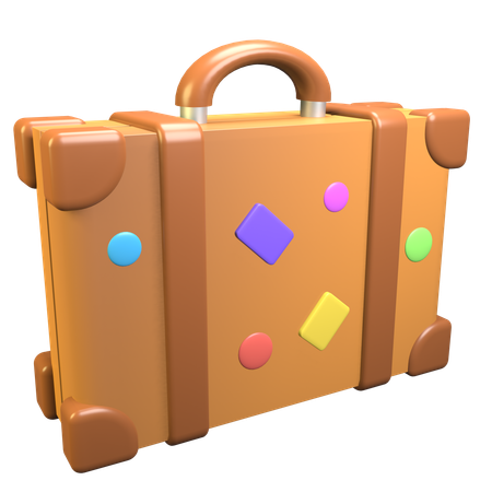 Koffer  3D Icon