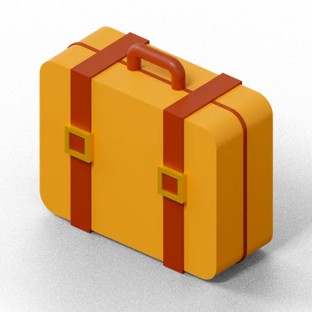 Koffer  3D Icon